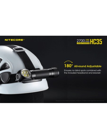 Φακός Κεφαλής LED Nitecore HC35