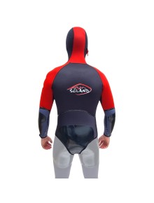 Neopren Seland Aneto Jacket Black - Blue - Red 2