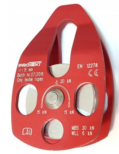 Τροχαλία Protekt TU430 Red