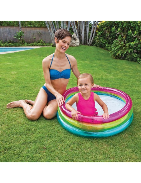 Παιδική πισίνα Intex Rainbow Baby Pool