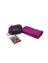Πετσέτα AlpinTech Microfiber DryFast XS 30x50 Μοβ