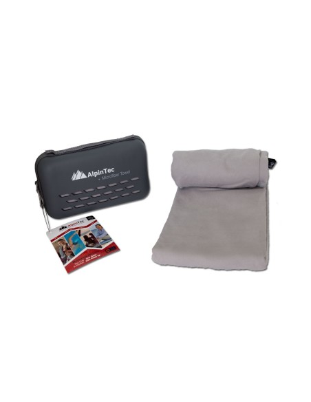 Πετσέτα AlpinTech Microfiber DryFast M 50x100 Γκρι