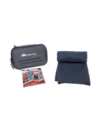 Πετσέτα AlpinTech Microfiber DryFast M 50x100 Navy Blue