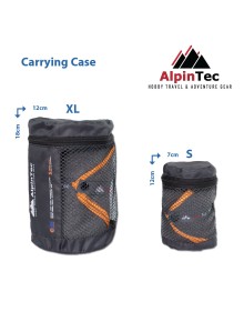 Πετσέτα AlpinTech Microfiber DrySoft 40x80 Γκρι-Μπλε 2