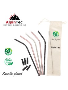 Οικολογικά καλαμάκια bent 6mm