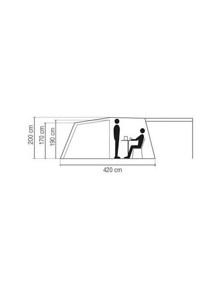 Σκηνή Coleman tent Granite Peak BlackOut - 4p
