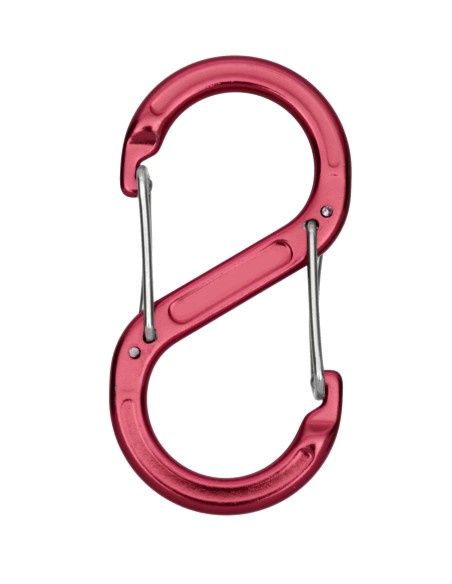Καραμπίνερ Βοηθητικό BasicNature Accessory Biner - S red 2 pcs