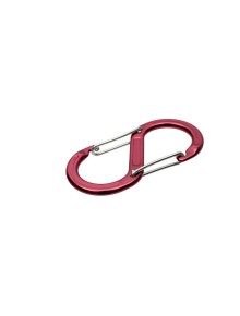Καραμπίνερ Βοηθητικό BasicNature Accessory Biner - S red 2 pcs 2