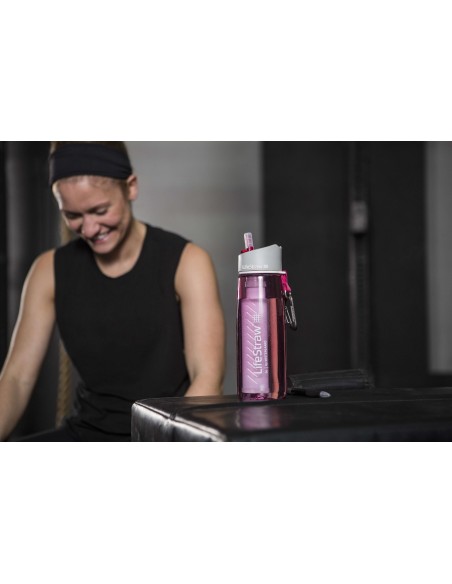 Φίλτρο νερού LifeStraw Go 2-Stage (pink)