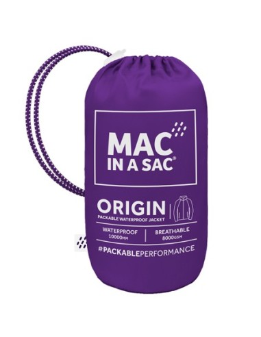 Αδιάβροχο Jacket Mac in a Sac Origin 2 - Purple
