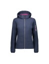 Γυναικείο Softshell Jacket CMP With Detachable Hood Black Blue - Berry