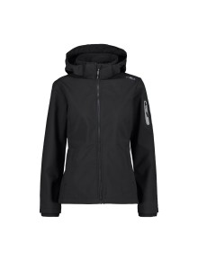 Γυναικείο Softshell Jacket CMP With Detachable Hood Nero