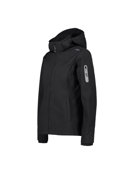 Γυναικείο Softshell Jacket CMP With Detachable Hood Nero