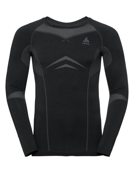 Ανδρικό θερμοεσώρουχο LS Odlo Performance Evolution Warm Graphite Grey