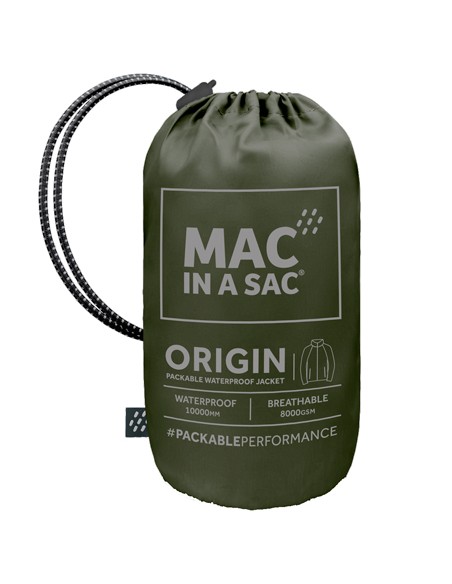Αδιάβροχο Jacket Mac in a Sac Origin 2 - Khaki