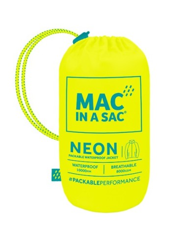 Αδιάβροχο Jacket Mac in a Sac Origin 2 - Neon Yellow