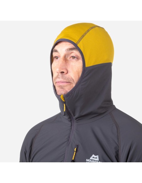 Ανδρικό Softshell Mountain Equipment Switch Pro Hooded Jacket Fir Green - Acid