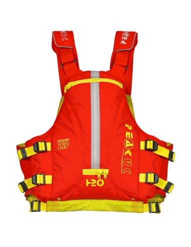 Peak UK Explorer Zip PFD Red