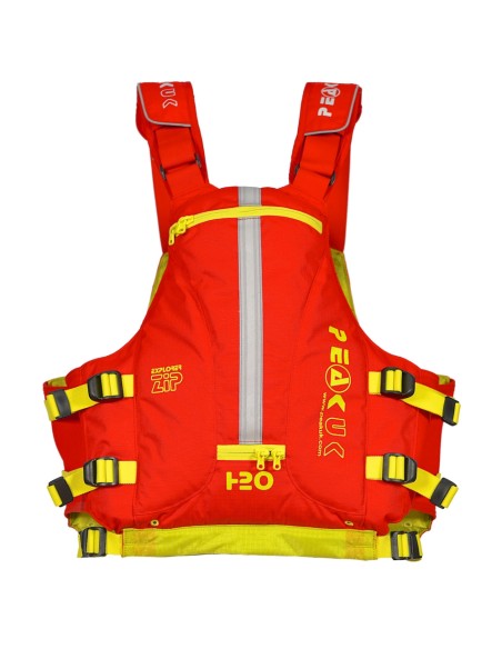 Peak UK Explorer Zip PFD Red