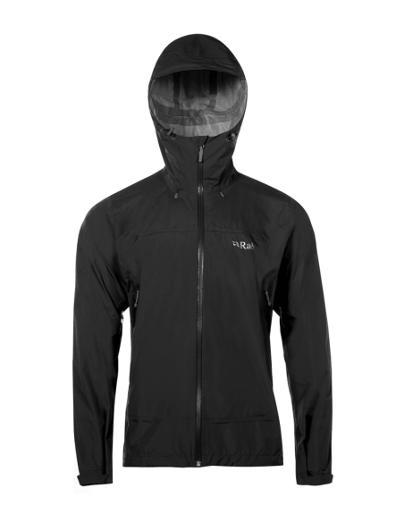 Ανδρικό Αδιάβροχο Jacket Rab Downpour Plus Black