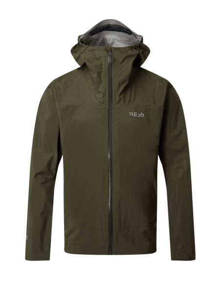 Ανδρικό Αδιάβροχο Jacket Rab Meridian Army