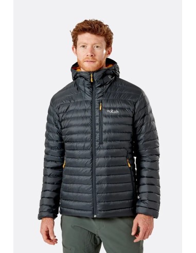 Ανδρικό πουπουλένιο Rab Microlight Alpine Jacket Black