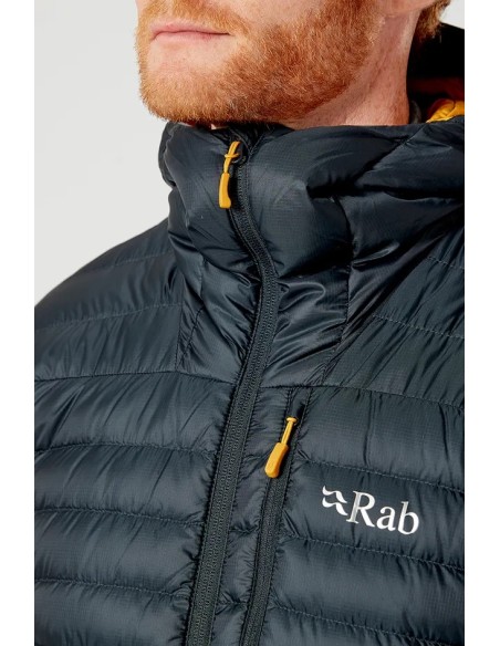 Ανδρικό πουπουλένιο Rab Microlight Alpine Jacket Black