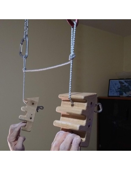 Αναρριχητικό μονόζυγό Gripmonkeys Climbing Holds Sloper 20 degrees Segment One Pair