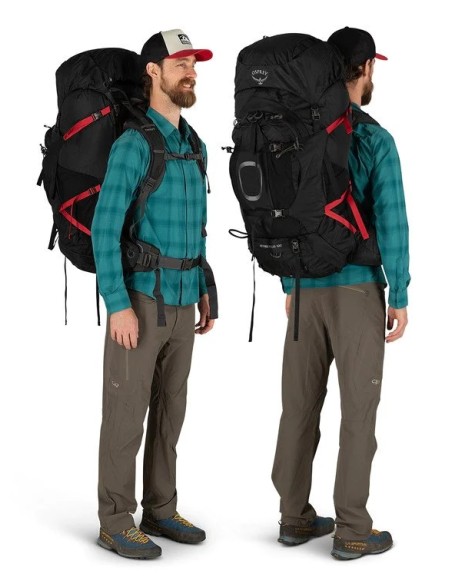 Σακίδιο Ορειβασίας Osprey Aether Plus 100 Black