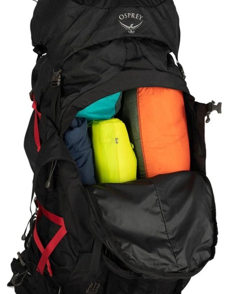 Σακίδιο Ορειβασίας Osprey Aether Plus 100 Black
