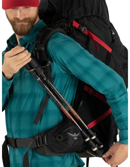 Σακίδιο Ορειβασίας Osprey Aether Plus 100 Black