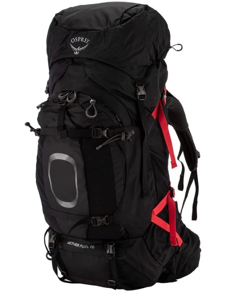 Σακίδιο Ορειβασίας Osprey Aether Plus 70 Black