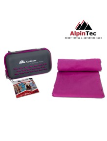 Πετσέτα AlpinTech Microfiber DryFast L 60x120 Purple