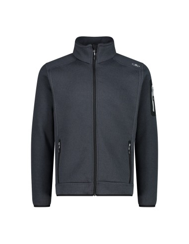 Ανδρικό knit-tech fleece Jacket CMP Titanio