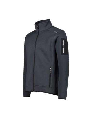 Ανδρικό knit-tech fleece Jacket CMP Titanio