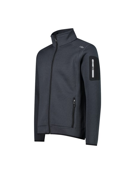 Ανδρικό knit-tech fleece Jacket CMP Titanio