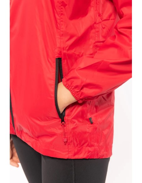 Παιδικό αδιάβροχο τζάκετ Mac in a Sac Red