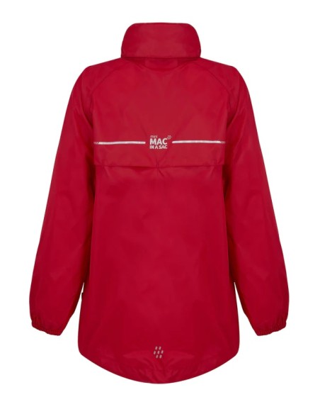 Παιδικό αδιάβροχο τζάκετ Mac in a Sac Red