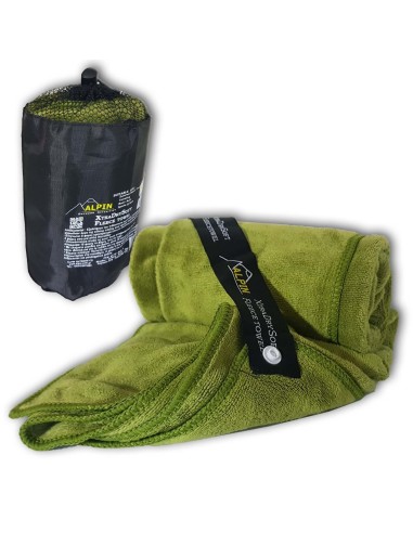 Πετσέτα Alpin Xtra Drysoft Fleece Microfiber Green