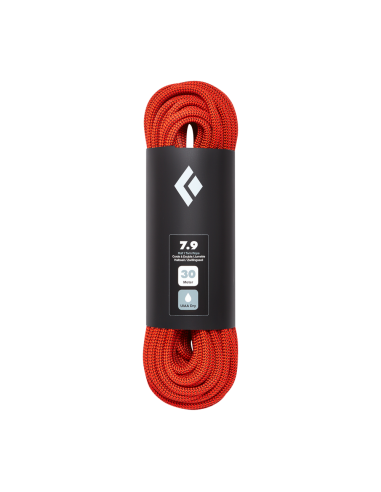 Δυναμικό Σχοινί Black Diamond 7.9 Dry Climbing Rope Orange - 60m