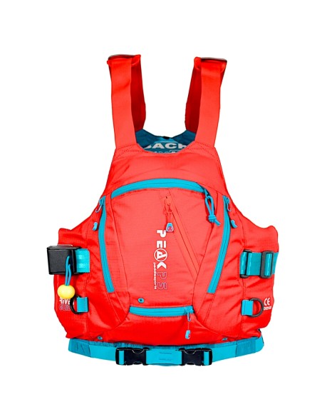 Peak UK River Guide Vest PFD Κόκκινο