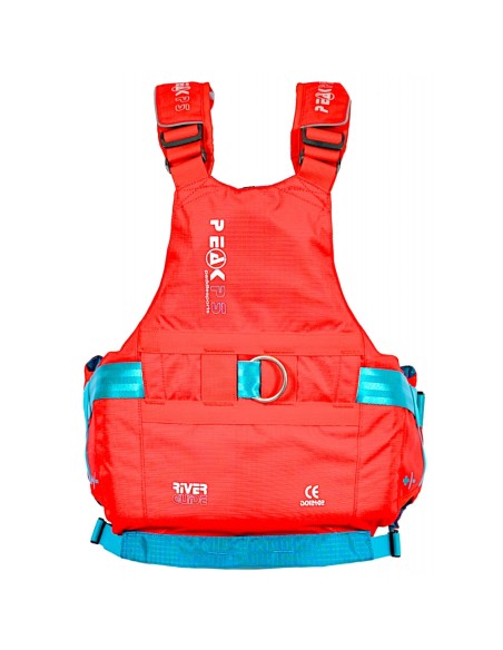 Peak UK River Guide Vest PFD Κόκκινο