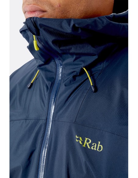 Ανδρικό Αδιάβροχο Jacket Rab Downpour Plus 2.0 Black