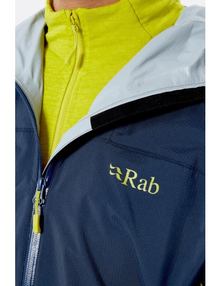 Ανδρικό Αδιάβροχο Jacket Rab Downpour Plus 2.0 Pine