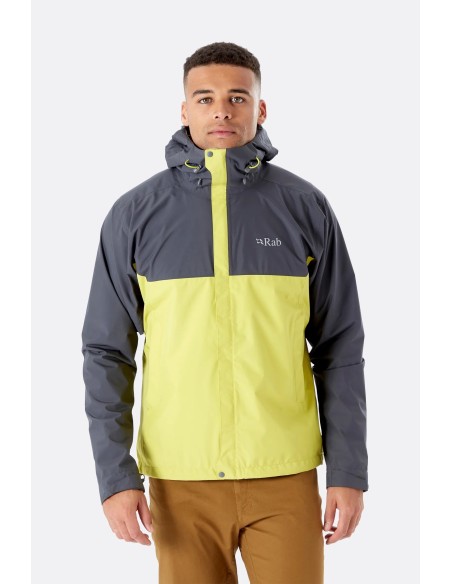 Ανδρικό Αδιάβροχο Rab Downpour Eco Jacket Graphene