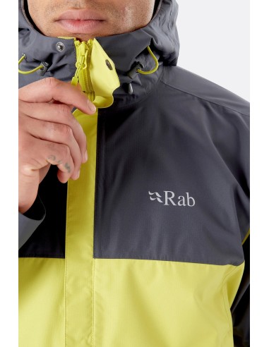 Ανδρικό Αδιάβροχο Rab Downpour Eco Jacket Graphene