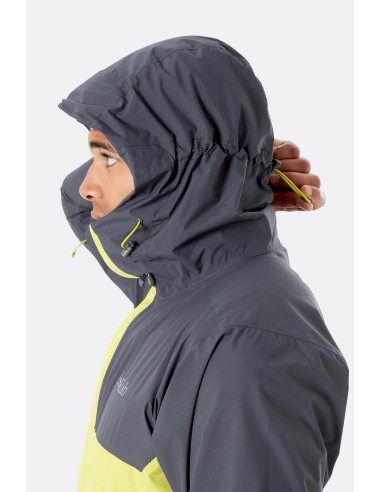 Ανδρικό Αδιάβροχο Rab Downpour Eco Jacket Graphene