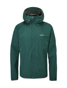 Ανδρικό Αδιάβροχο Rab Downpour Eco Jacket Pine