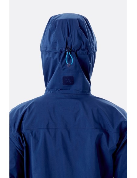 Γυναικείο Αδιάβροχο Rab Downpour Plus 2.0 Jacket Wmns Nightfall Blue
