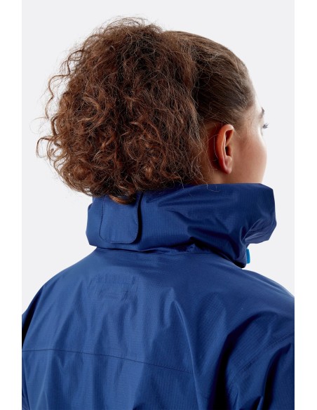 Γυναικείο Αδιάβροχο Rab Downpour Plus 2.0 Jacket Wmns Nightfall Blue